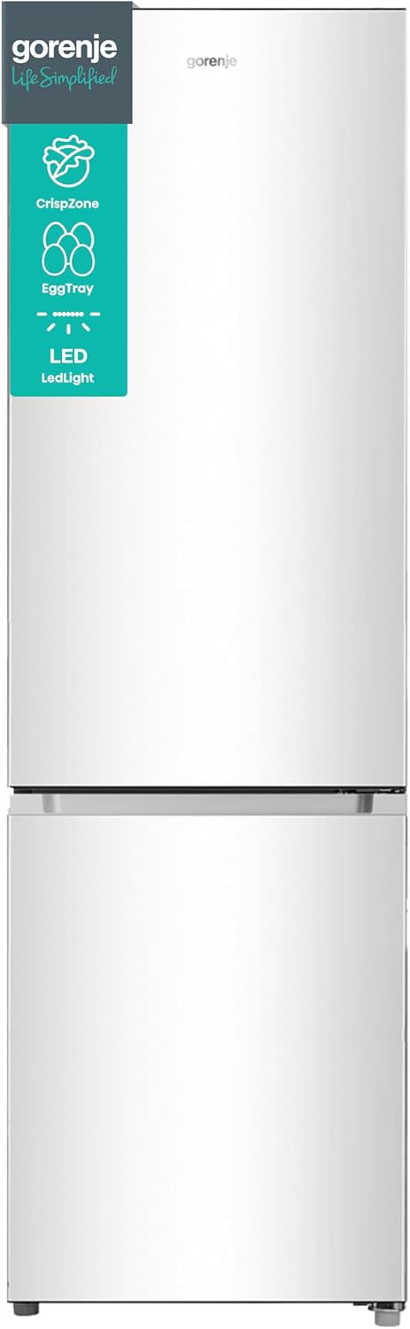 Gorenje Kühl-Gefrierkombination, 269 L, Weiß, RK 4182 PW4 Kühl-Gefrier-Kombination, Energieklasse E