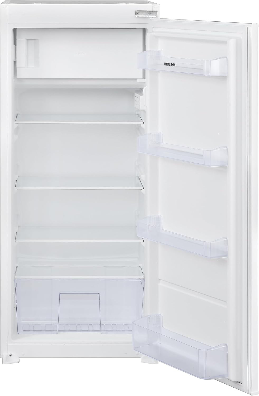 TELEFUNKEN Kühlschrank, 122 cm, Weiß, EKG123S187E Einbau mit Gefrierfach Nische