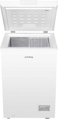 Privileg Gefriertruhe, 98 l, Weiß, PRCF 984 E /Nutzinhalt /Supergefrierfunktion/Optischer