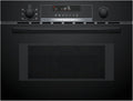 Bosch Mikrowelle, 60 x 45 cm, 900 W, 44l, Schwarz, CMA585GB1 Serie 6 Einbau- mit Heißluft und Grill, AutoPilot 15