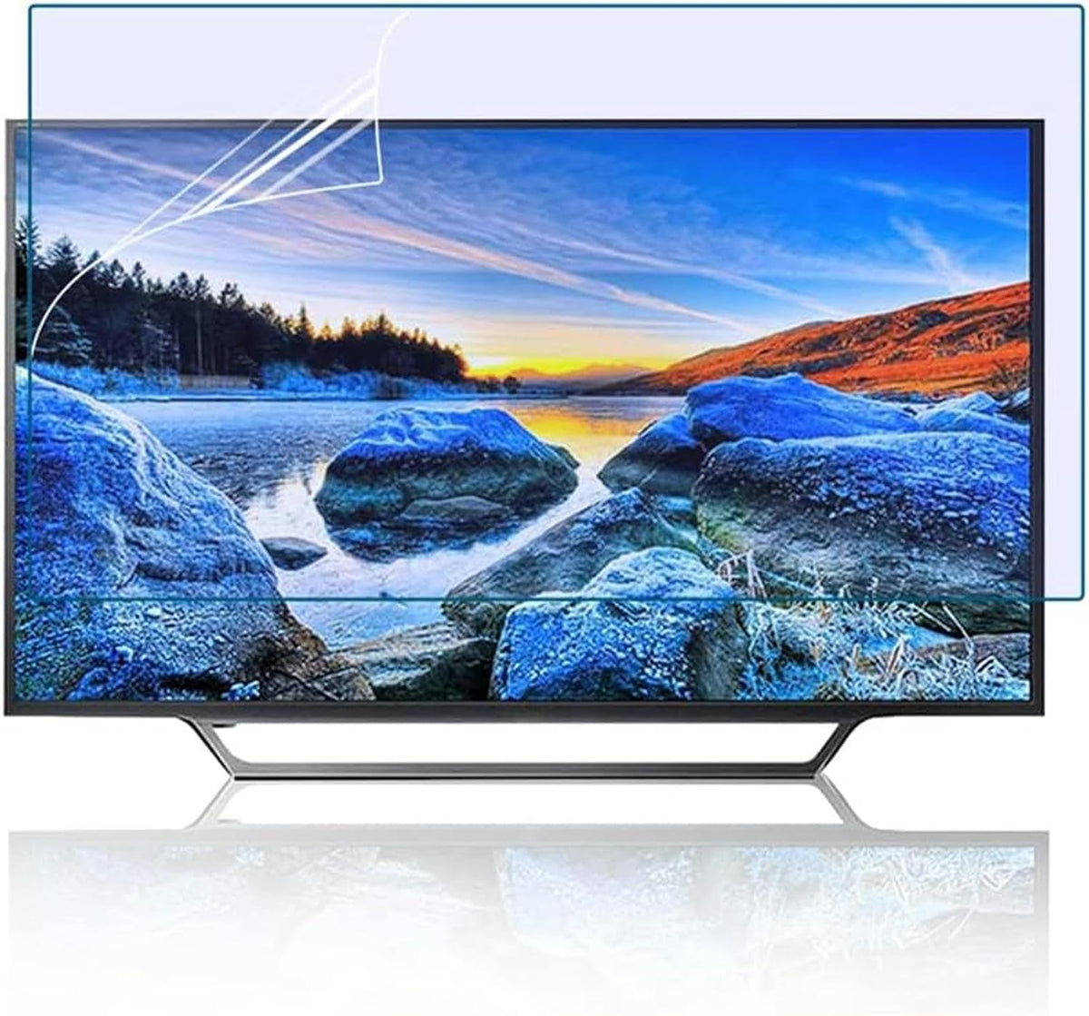 TV-Schutzfolie, Schwarz, TV-Bildschirmschutzfolie, mehrere Größen(77inch 1722x993 mm)