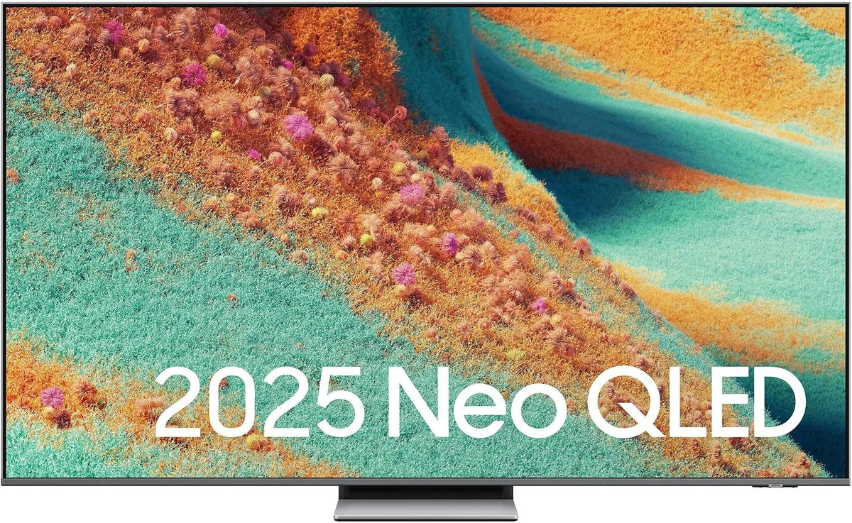 Samsung Fernseher, 65 Zoll, 163 cm, Schwarz, Neo QLED 4K QN85F Mini LED, NQ4 AI Gen2 Prozessor, Quantum Matrix Technology Slim