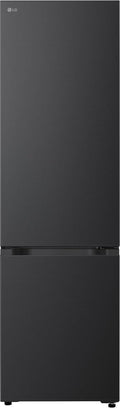 LG Kühlschrank, 375 L, Schwarz, GBBS322CEV Fit&Max Kühl-/Gefrierkombination (, Energieklasse C) vollintegrierbar oder freistehend