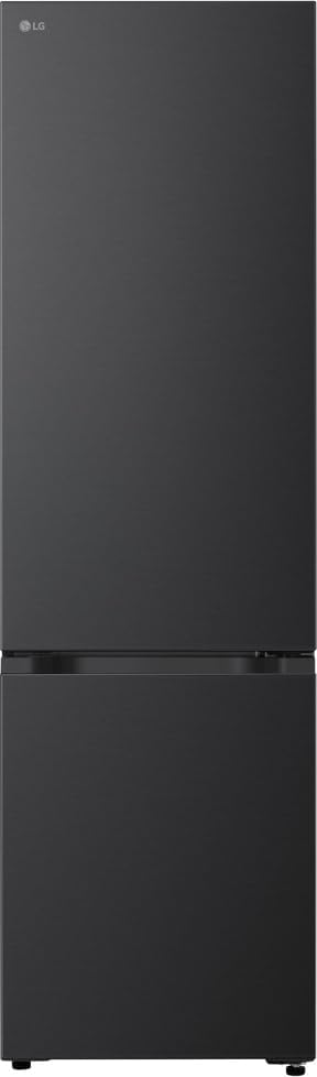 LG Kühlschrank, 375 L, Schwarz, GBBS322CEV Fit&Max Kühl-/Gefrierkombination (, Energieklasse C) vollintegrierbar oder freistehend