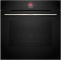 Bosch Backofen, 60 x 60 cm, Schwarz, HBG7721B2, Serie 8 Smarter Einbau-, Made in Germany, Pyrolyse & Hydrolyse Selbstreinigung