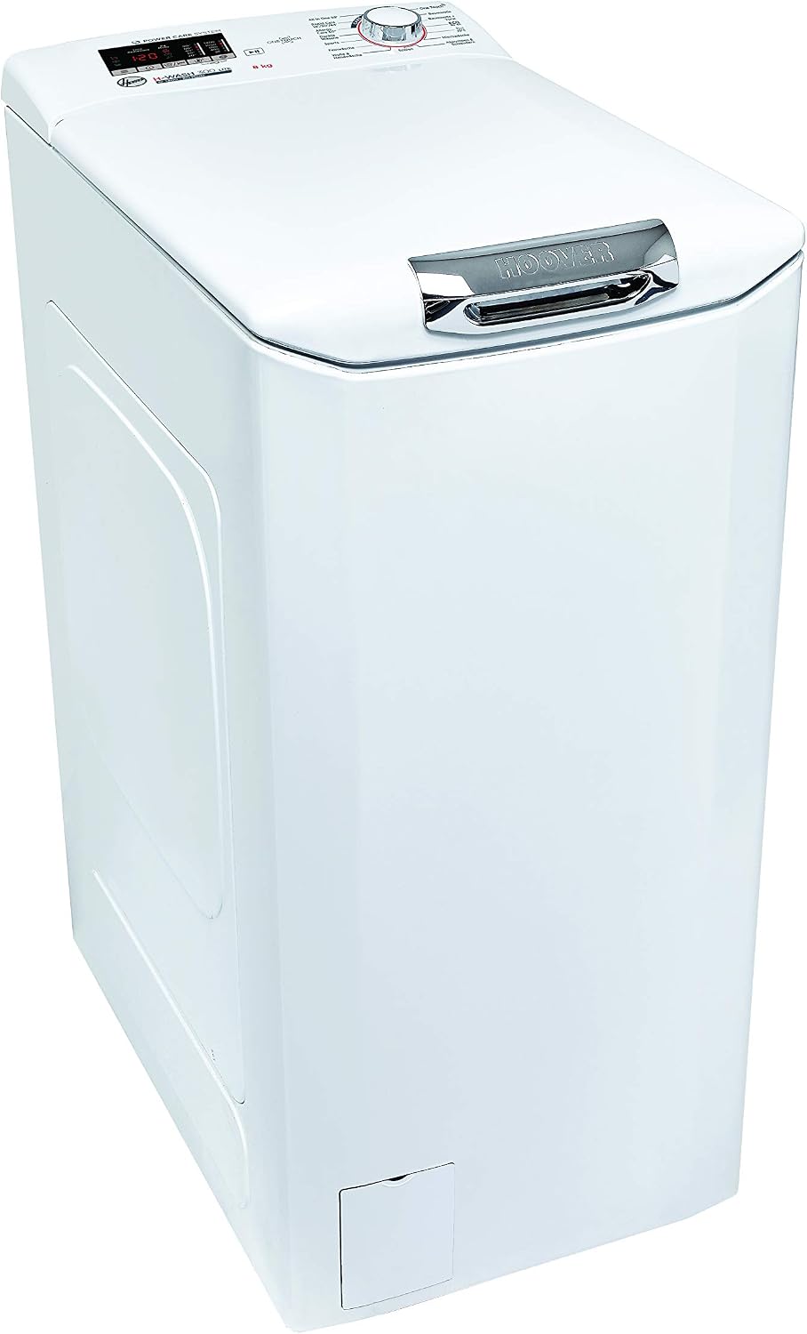 Hoover Waschmaschine, 8 kg, Weiß, H-WASH 300 H3TC1482DACE/-84 Toplader / / 1400 U/Min/Power