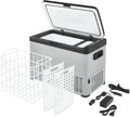 AEG Kompressor, 30 L, Schwarz, Automotive Kühlbox KK 30, Mobile Kühlbox für das Auto, konfigurierbare Temperaturen von +20 °C bis -20 °C Grad