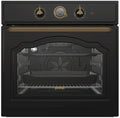 Gorenje Backofen, Schwarz/Silber, BO7732CLB Classico Einbau
