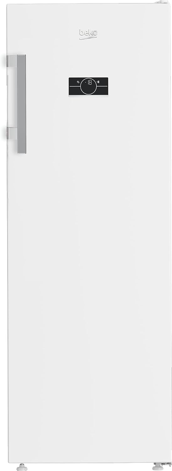 Beko Gefrierschrank, 170,5 cm, 260 l, 38 dB, Weiß, B5RFNE295 W freistehend, Gesamtrauminhalt, Höhe, No Frost, SmoothFit