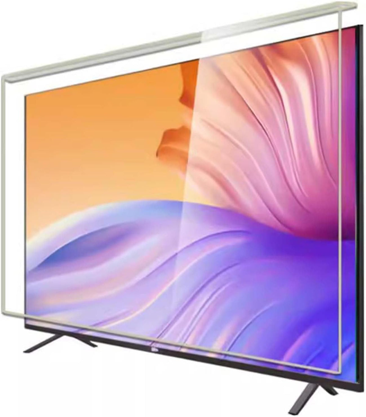 Monitor, 58 Zoll, Acryl, Schwarz, TV-Bildschirm-Schutzfilter, Acryl, Blaulicht-Blockierung, Hellblau, 32- (58' 1300X750 mm)