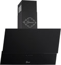 GURARI Dunstabzugshaube, 60 cm, Schwarz, Kopffrei GCH D 268 6 BL Prime Haube Glas