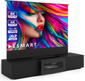 ESMART Projektionsleinwand, 250 cm, Grau, FSX ALR-Leinwand + FSXL Lowboard, Gesamtbreite, Tuch