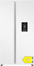 Bomann® Kühlschrank, Silber, Side by Side