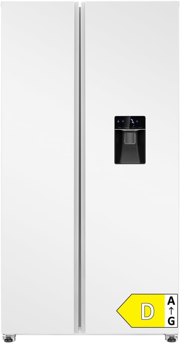Bomann® Kühlschrank, Silber, Side by Side