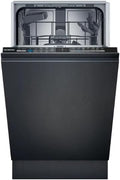 Siemens Geschirrspüler, 10 Maßgedecke, 45 cm, Schwarz, iQ100 Smarter Schmaler Vollintegrierter Spüler SR61HX16KE