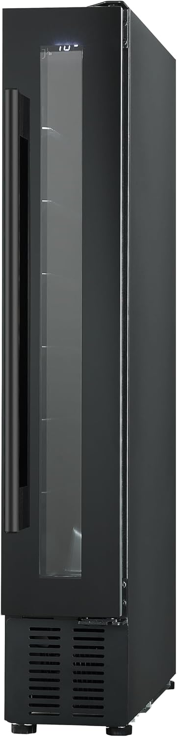 PKM Weinkühlschrank, Schwarz, UWTS20-7G Unterbau