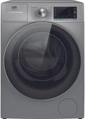 Beko Waschmaschine, 9 kg, Silber, Professional AWB 912S/PRO freistehend, zertifiziert für den gewerblichen Gebrauch
