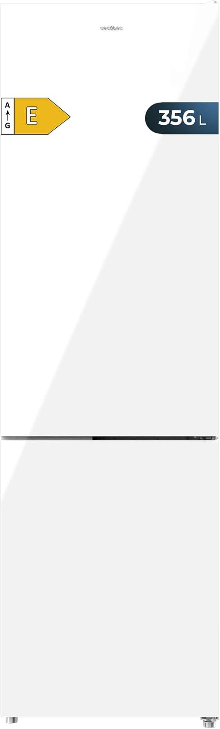 Cecotec Kühl-Gefrierkombination, 200X59,5Cm, 356 L, Weiß, No Frost, Klasse E, Multiairflow, Fast Cooling