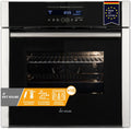 KKT Backofen, 60 cm, Schwarz/Silber, KOLBE Einbau autark
